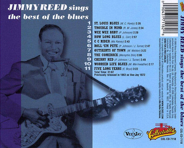 Jimmy Reed : Sings The Best Of The Blues  (CD, RE)