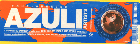 Various : Azuli Artists - The Big Wheels Of Azuli DJ Sampler (12", Smplr)