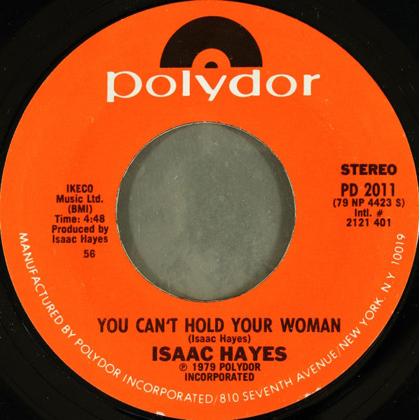 Isaac Hayes : Don't Let Go (7", Styrene, 56 )
