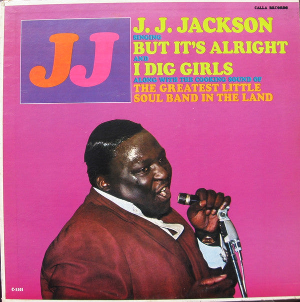 J.J. Jackson With The Greatest Little Soul Band In The Land : But It's Alright (LP, Album, Mono, Promo)