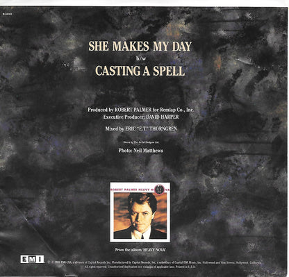 Robert Palmer : She Makes My Day (7", Single)