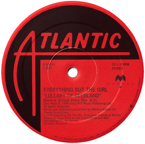 Everything But The Girl : Lullaby Of Clubland (2x12")