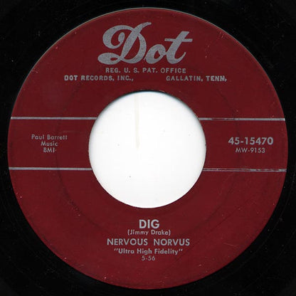 Nervous Norvus : Transfusion (7", Single, Ind)