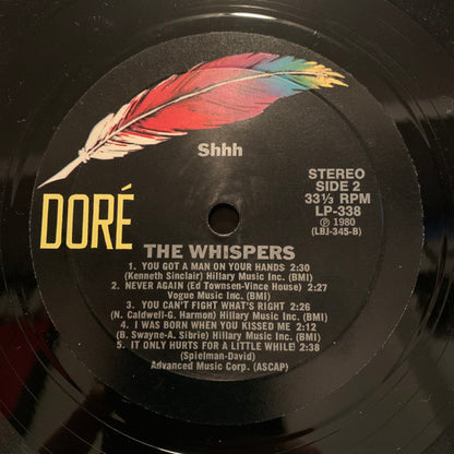 The Whispers : Shhhh (LP, Comp)