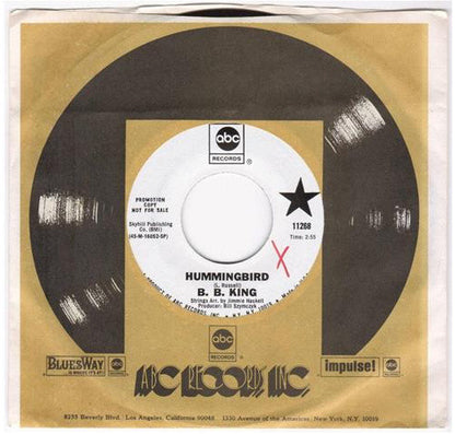 B.B. King : Hummingbird / Ask Me No Questions (7", Single, Promo)