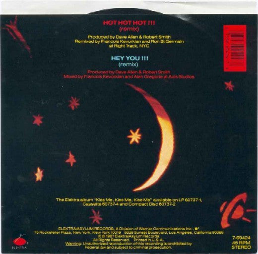 The Cure : Hot Hot Hot!!! (7", Single, SP)