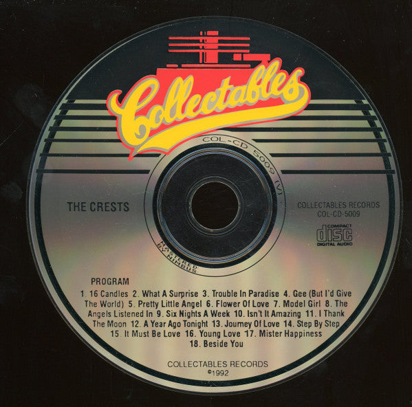 The Crests : Greatest Hits (CD, Comp)