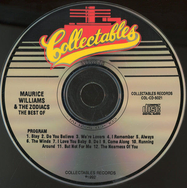 Maurice Williams & The Zodiacs : The Best Of Maurice Williams & The Zodiacs (CD, Comp)