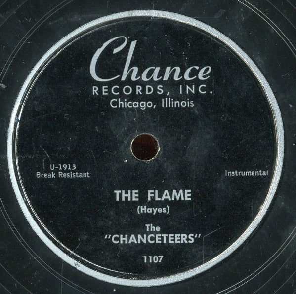 The Chanceteers : The Flame / Night Beat (10")