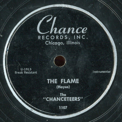 The Chanceteers : The Flame / Night Beat (10")