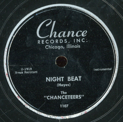 The Chanceteers : The Flame / Night Beat (10")