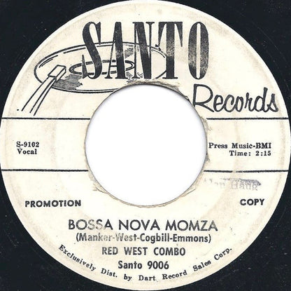 Red West Combo : My Babe / Bossa Nova Momza (7", Promo)