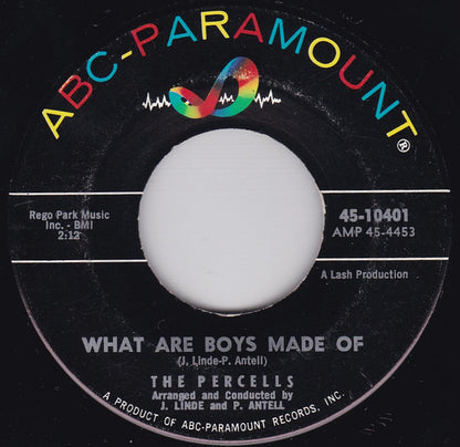The Percells : What Are Boys Made Of (7", Single)