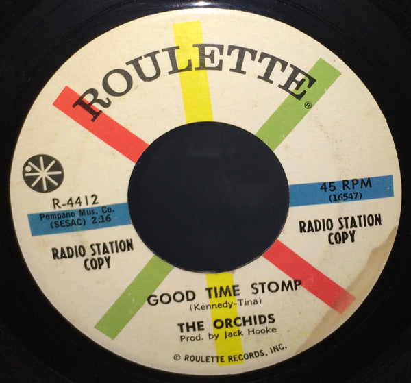 The Orchids (9) : Good Time Stomp / Pony Walk (7", Promo)