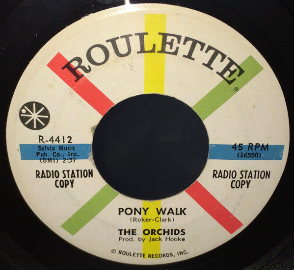 The Orchids (9) : Good Time Stomp / Pony Walk (7", Promo)