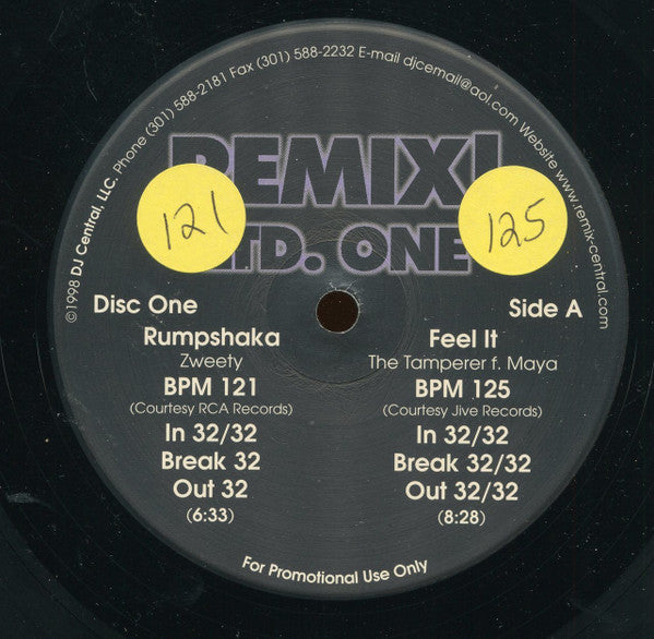 Various : Remix! Ltd. One (3x12", Comp)