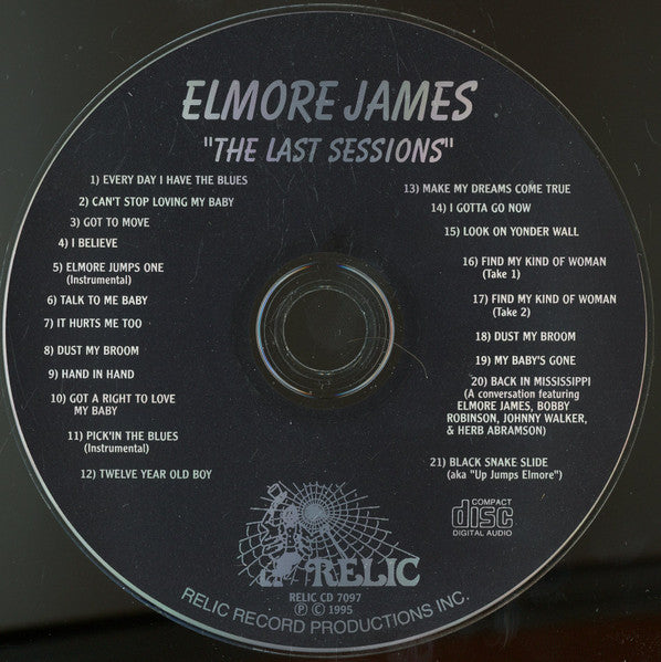 Elmore James : The Last Sessions - February 13th & 21st, 1963 (CD, Comp)