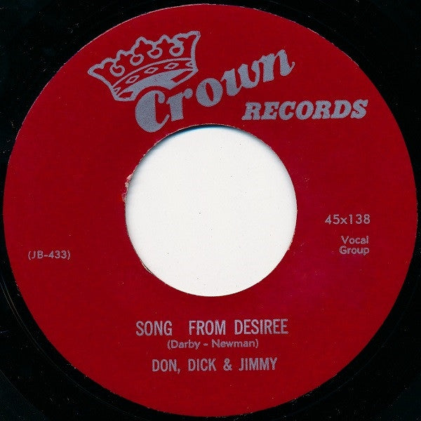 Don, Dick & Jimmy : Make Yourself Comfortable (7", Single)