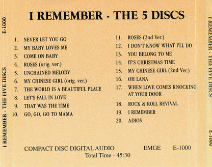 The Five Discs : The Best Of Five Discs (CD, Comp)