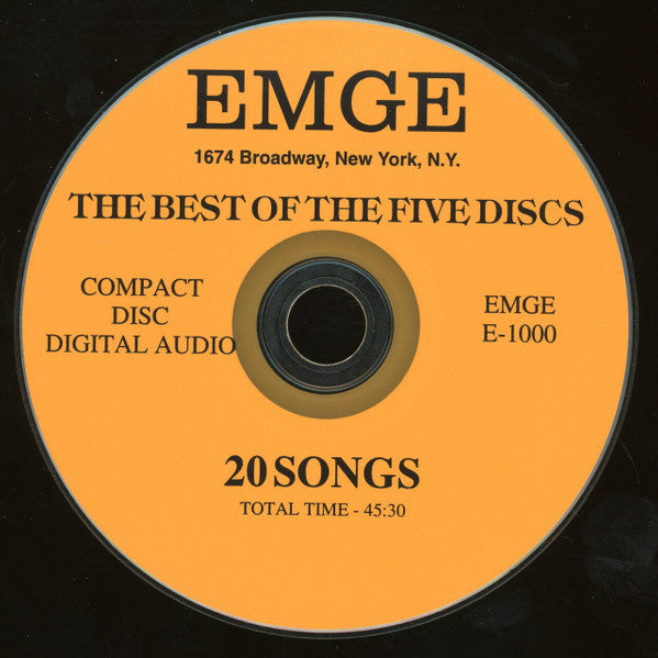 The Five Discs : The Best Of Five Discs (CD, Comp)