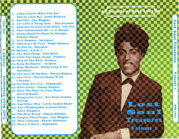 Various : Lost Soul Treasures  Volume 1 (CD, Comp)