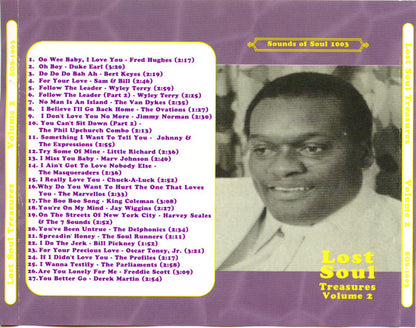 Various : Lost Soul Treasures - Volume 2 (CD, Comp)