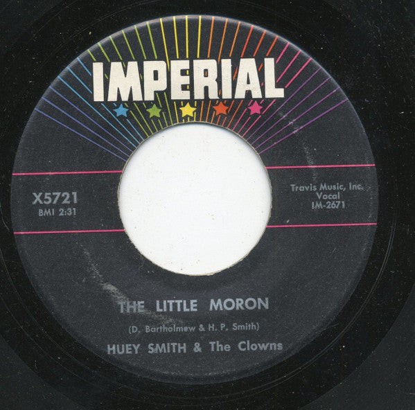Huey "Piano" Smith & His Clowns : Someone To Love (7", Single)