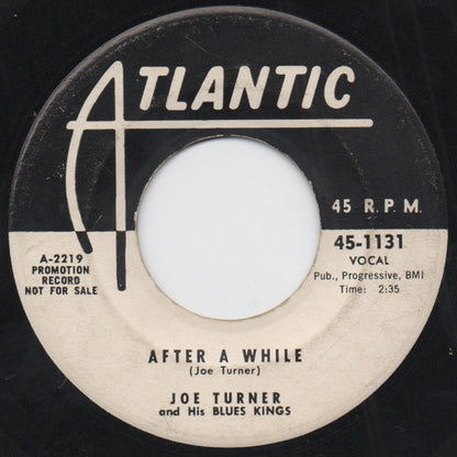 Joe Turner & His Blues Kings : Red Sails In The Sunset / After A While (7", Promo)