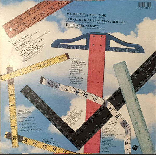 The Gap Band : The 12" Collection (LP, Comp, Hau)