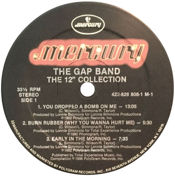 The Gap Band : The 12" Collection (LP, Comp, Hau)