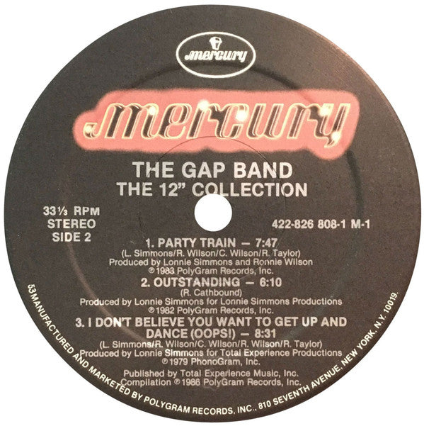 The Gap Band : The 12" Collection (LP, Comp, Hau)