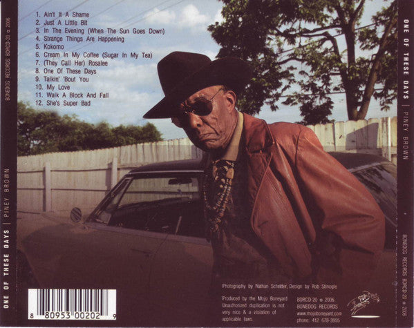 Piney Brown : One Of These Days (CD, Album)