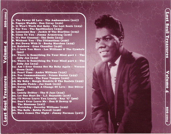 Various : Lost Soul Treasures Volume 4 (CD, Comp)
