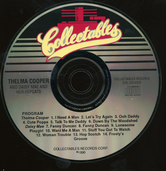 Thelma Cooper And Daisy Mae And Her Hepcats : Thelma Cooper And Daisy Mae And Her Hepcats (CD, Album, Comp)