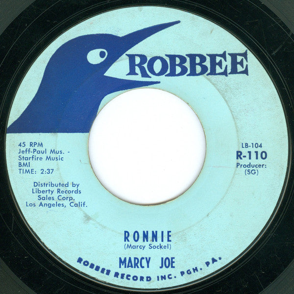 Marcy Joe : Ronnie (7", Single)