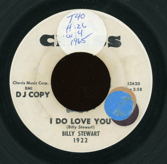 Billy Stewart : Keep Loving / I Do Love You (7", Single, Promo)