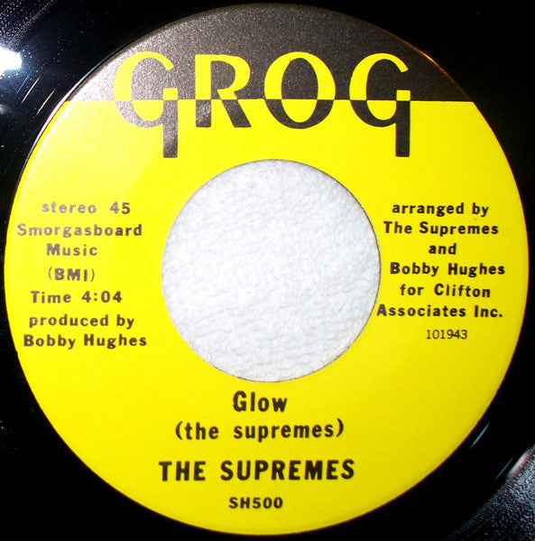 The Supremes (2) : Glow / You And Me (7")