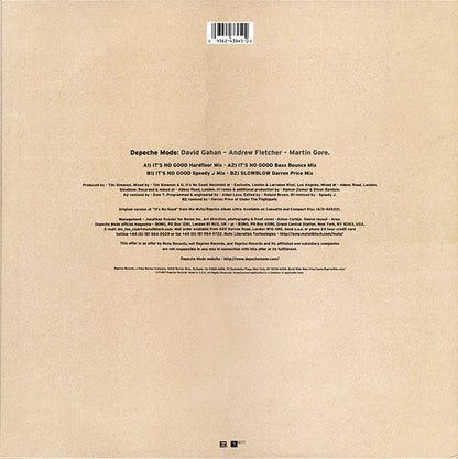 Depeche Mode : It's No Good (12", Maxi)