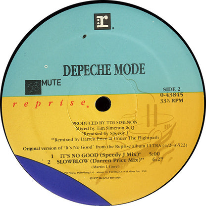 Depeche Mode : It's No Good (12", Maxi)