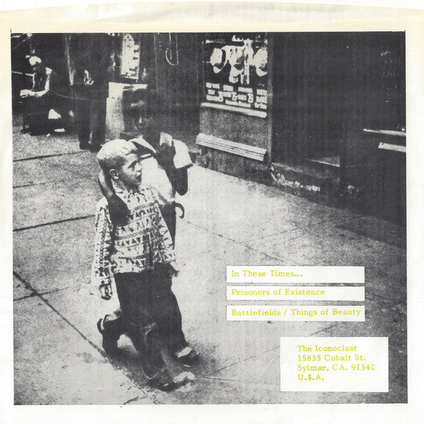 Iconoclast : The Iconoclast (7", EP, RP)