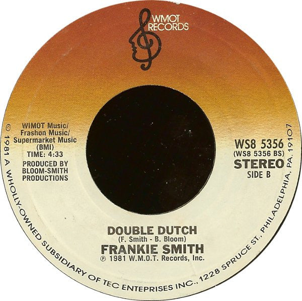 Frankie Smith : Double Dutch Bus (7", Single, Styrene, Ter)