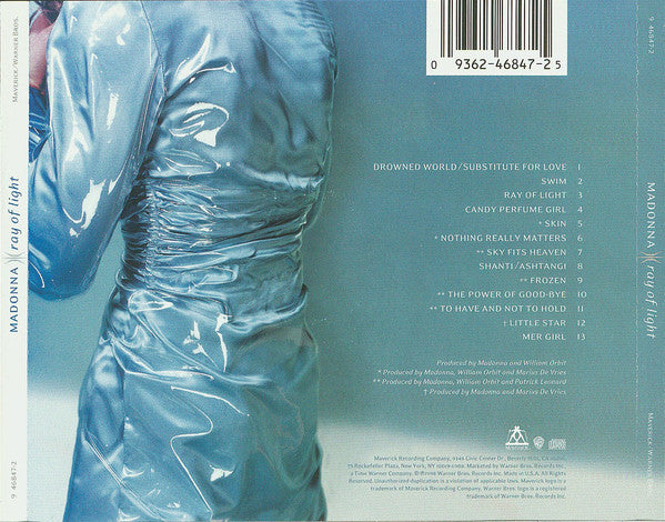 Madonna : Ray Of Light (CD, Album, WEA)