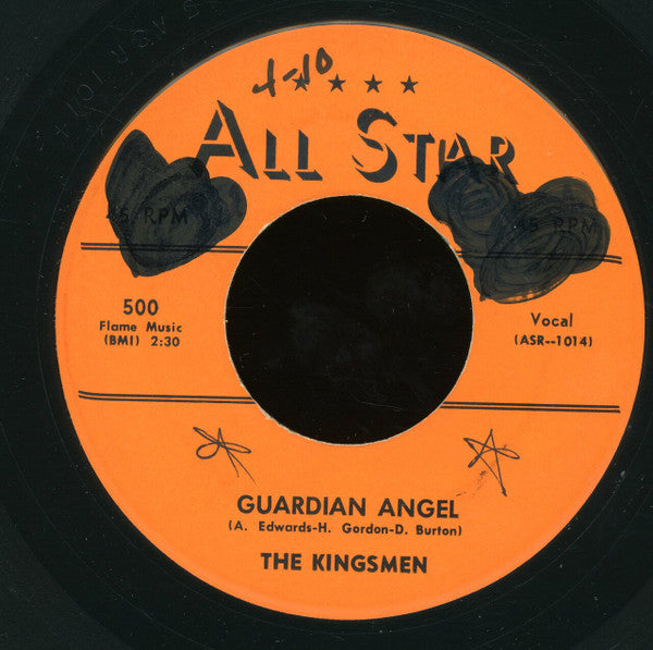 The Kingsmen (11) : Guardian Angel / I'm Your Lover Man (7")