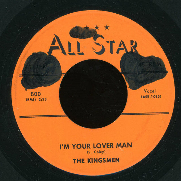 The Kingsmen (11) : Guardian Angel / I'm Your Lover Man (7")