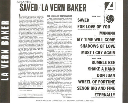 LaVern Baker : Saved (CD, Album, Comp, RM)