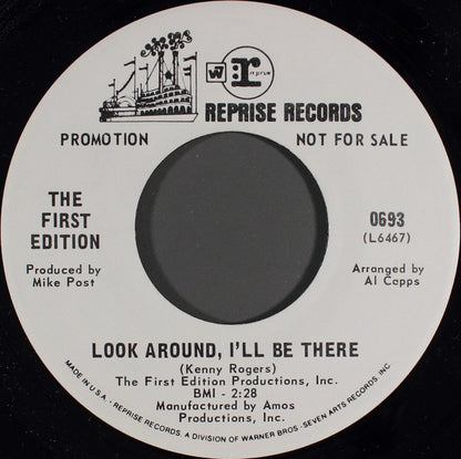Kenny Rogers & The First Edition : Charlie The Fer' De Lance (7", Promo)