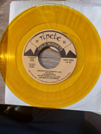 Lew Kirton, Bob Meyer & The Rivieras, Sammy Turner, Ernie K-Doe : Heaven In The Afternoon (7", EP, Yel)