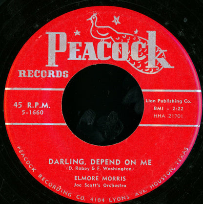 Elmore Morris : Darling, Depend On Me (7", Single)