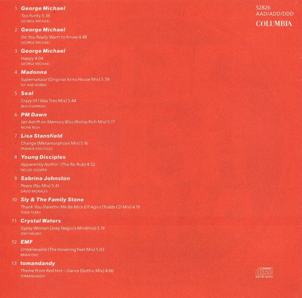 Various : Red Hot + Dance (CD, Comp)