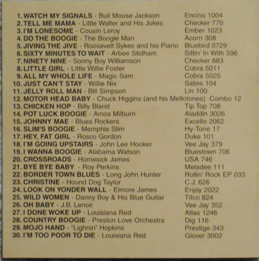 Various : Gonna Rock The Blues Again (CD, Album, Comp)